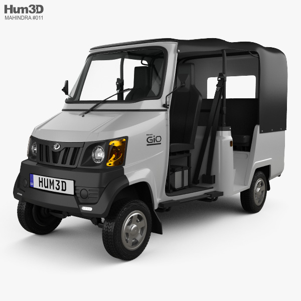 Mahindra Gio Compact Cab 2015 3D-Modell