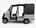 Mahindra Gio Compact Cab 2015 Modèle 3d vue de côté