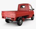 Mahindra Jeeto 2018 3D 모델  back view