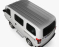 Mahindra eSupro Van 2015 3d model top view