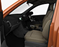 Mahindra XUV 500 with HQ interior 2018 3d model seats