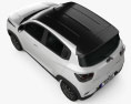 Mahindra KUV 100  2021 3d model top view