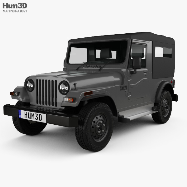Mahindra Thar 2021 3D model