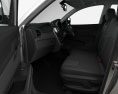 Mahindra KUV 100 with HQ interior 2021 3d model seats