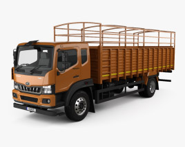 Mahindra Furio 17 BS6 Flatbed Truck 2022 Modello 3D