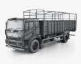 Mahindra Furio 17 BS6 Flatbed Truck 2022 Modello 3D wire render