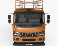 Mahindra Furio 17 BS6 Flatbed Truck 2022 Modello 3D vista frontale