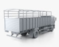 Mahindra Furio 17 BS6 Flatbed Truck 2022 Modello 3D