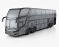 Marcopolo Paradiso G7 1800 DD 4-Achser Bus 2017 3D-Modell wire render