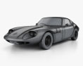 Marcos 1600 GT 1972 3Dモデル wire render