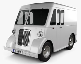 Marmon-Herrington Delivery Truck 1946 3D model
