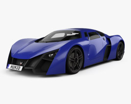 Marussia B2 2014 3D model