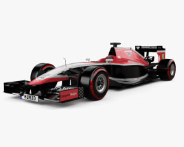Marussia MR03 2014 3D model