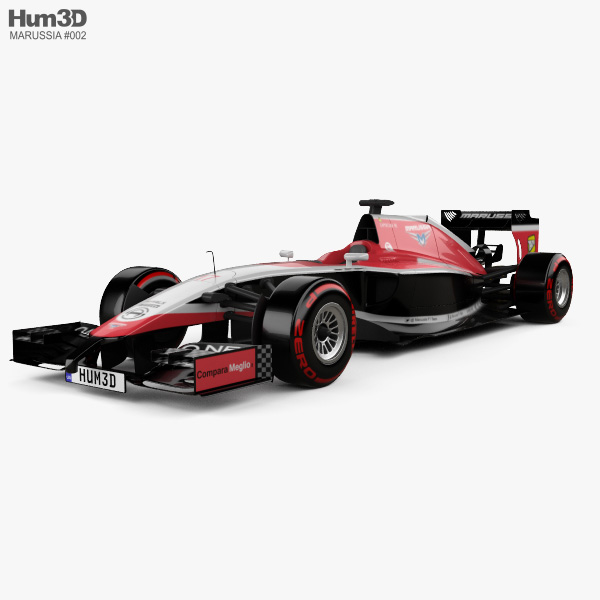 Marussia MR03 2014 Modelo 3D