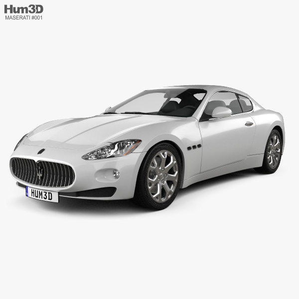 Maserati GranTurismo 2013 3D model