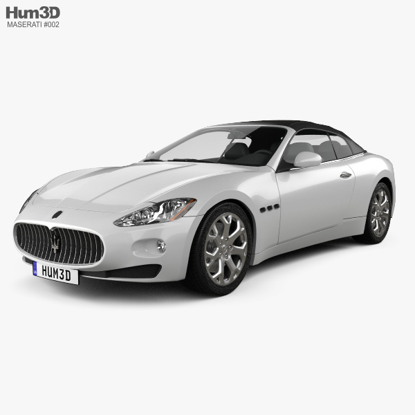 Maserati GranCabrio 2013 3D model