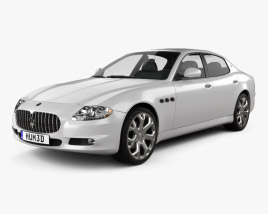 Maserati Quattroporte 2014 3D model