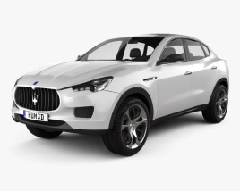 Maserati Kubang 2016 3D模型