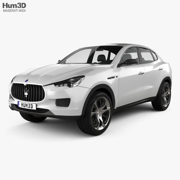 Maserati Kubang 2016 3D model