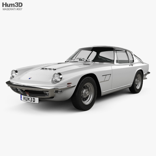 Maserati Mistral 1970 3D model