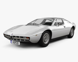 Maserati Merak 1972 3Dモデル