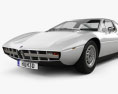 Maserati Merak 1972 3D 모델 