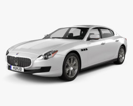 Maserati Quattroporte 2016 3D model