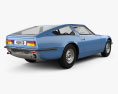Maserati Indy 1969 3Dモデル 後ろ姿