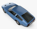 Maserati Indy 1969 3d model top view