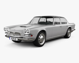 Maserati Quattroporte 1966 3D模型