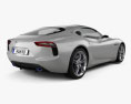 Maserati Alfieri 2015 3D 모델  back view