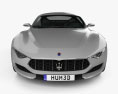 Maserati Alfieri 2015 3D-Modell Vorderansicht