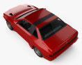 Maserati Shamal 1996 3D模型 顶视图