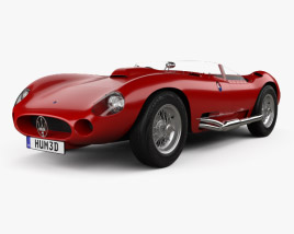 Maserati 450S 1956 3D model