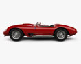 Maserati 450S 1956 3D模型 侧视图