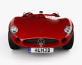 Maserati 450S 1956 3D 모델  front view