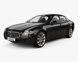 Maserati Quattroporte 2007 3D model