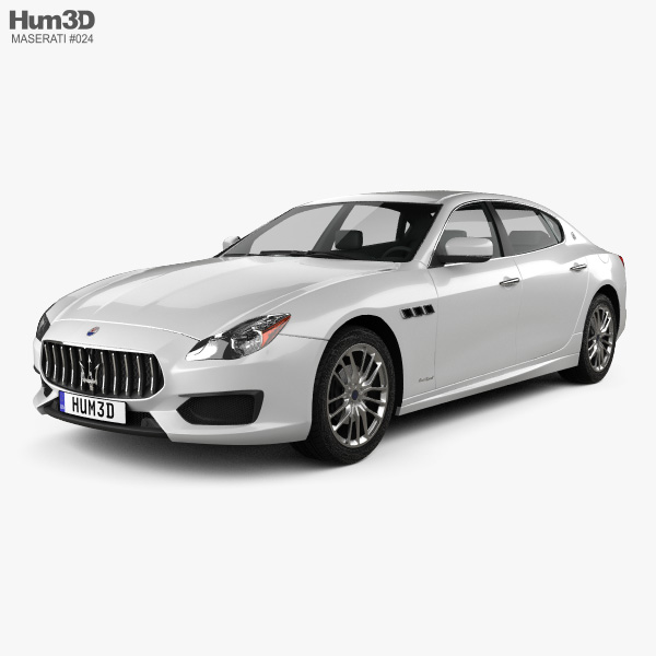Maserati Quattroporte GTS Gran Sport 2020 3D model