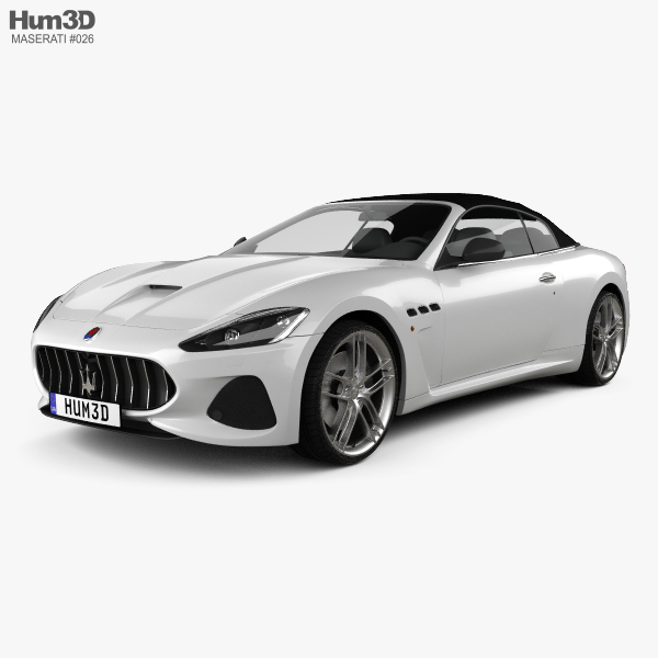Maserati GranCabrio MC 2020 3D model