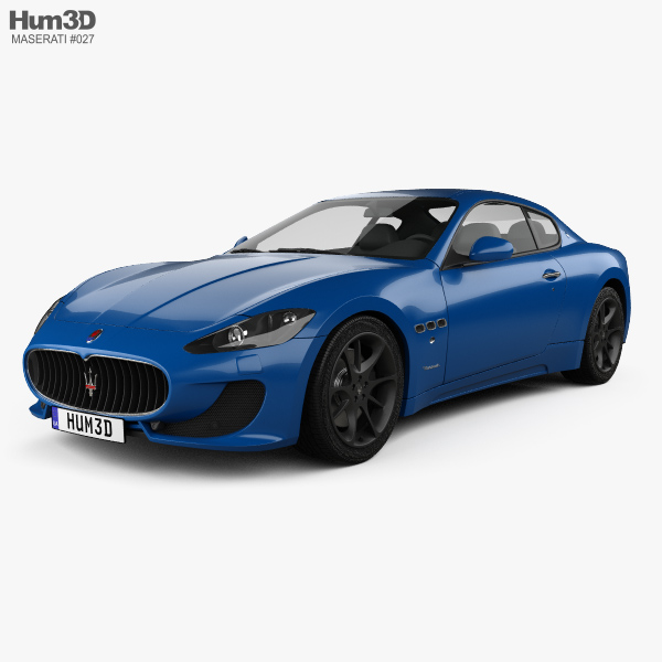 Maserati GranTurismo Sport 2016 3D model