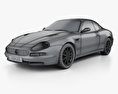 Maserati 3200 GT 1998 3d model wire render