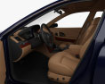 Maserati Quattroporte with HQ interior 2008 3d model seats