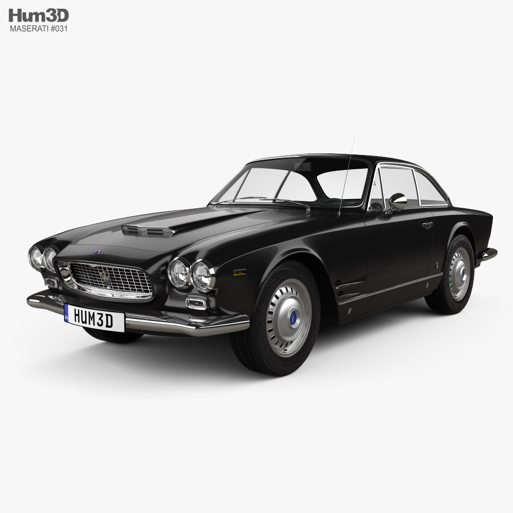Maserati 3500 GTi Sebring 1965 3D model