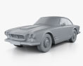 Maserati 3500 GTi Sebring 1965 3d model clay render