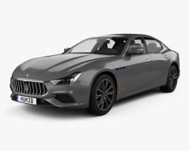 Maserati Ghibli hybrid GranSport 2022 3D model