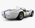 Maserati Tipo 61 Birdcage 1960 3d model back view