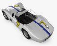 Maserati Tipo 61 Birdcage 1960 3d model top view