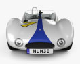 Maserati Tipo 61 Birdcage 1960 3d model front view