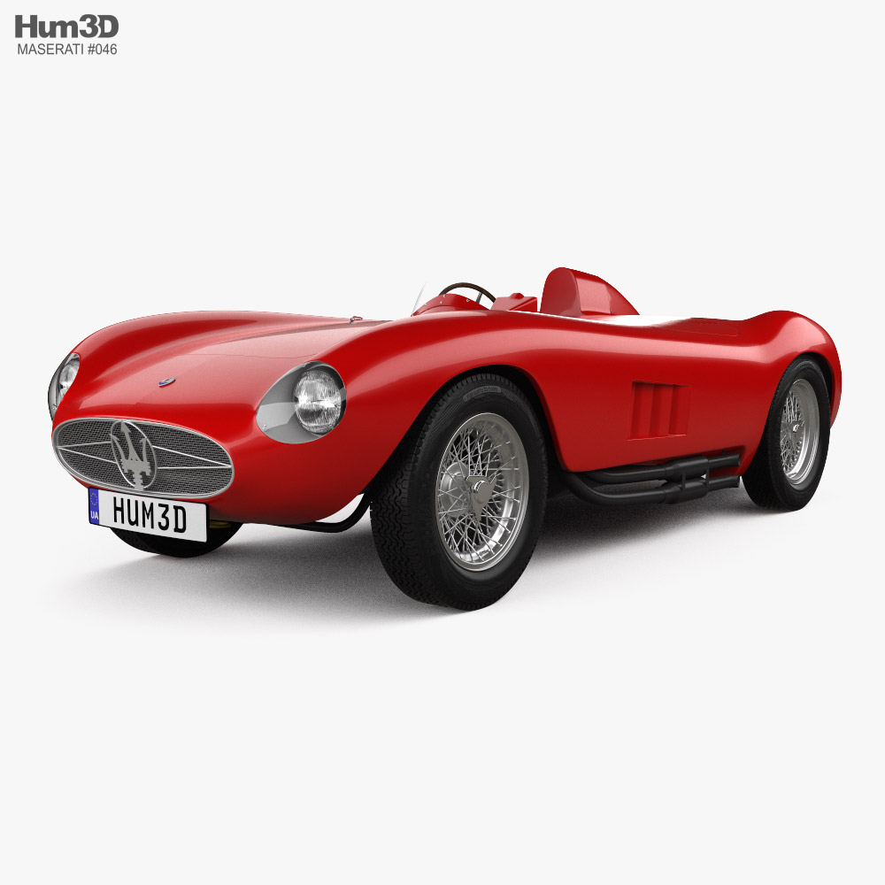 Maserati 300S 1957 3D model