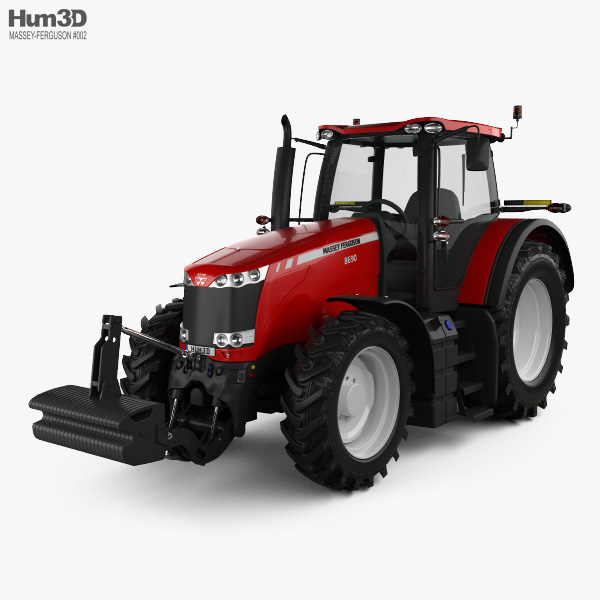 Massey-Ferguson 8690 2012 3D model